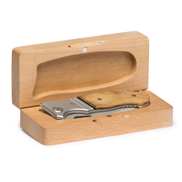 Knife in Wooden Box